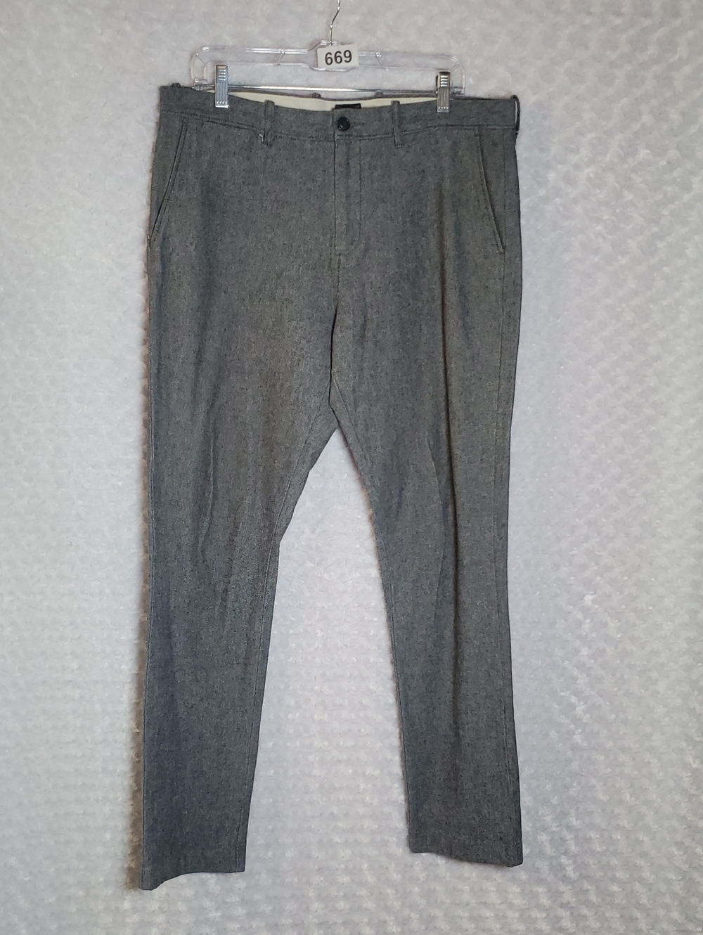 J. Crew Men's Grey Tailored Dress Pants - Size 36x30